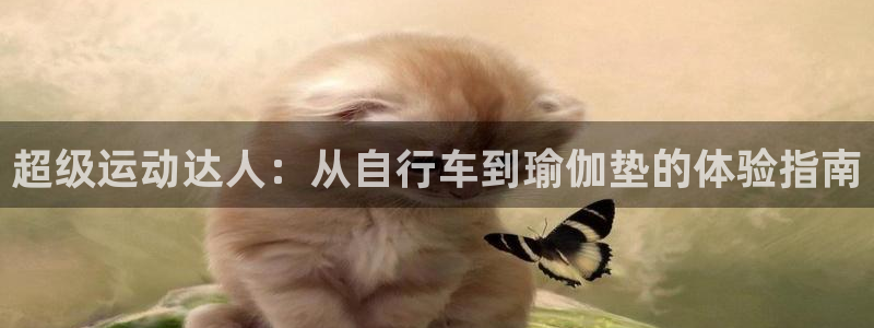 意昂体育4注册：超级运动达人：从自行车到瑜伽垫的体验指南